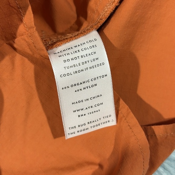 NWOT AYR The Dirtbag Shorts Drawstring in Rind Classic Preppy - Picture 8 of 9